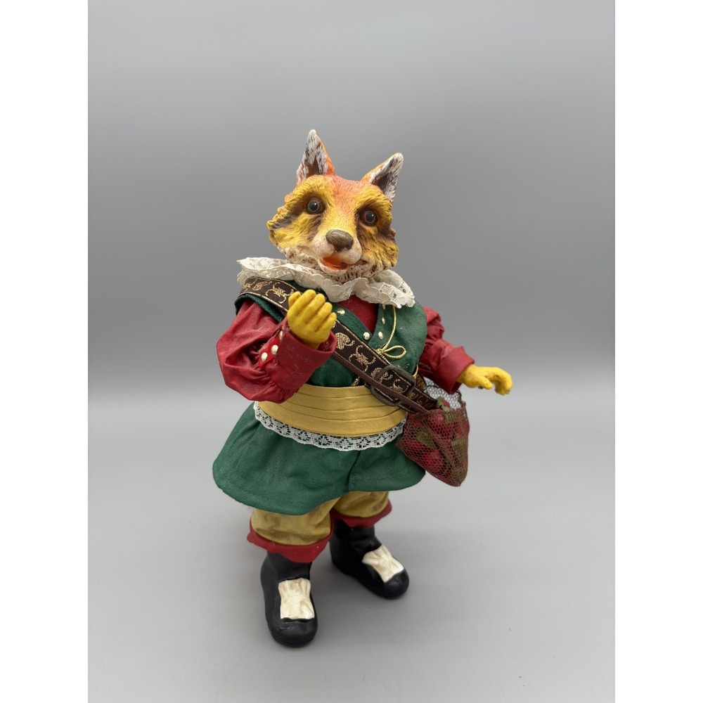 Sir Red Fox Londonshire by Possible Dreams Resin Figurine Papier Mâché VTG 1991 - Picture 2 of 16